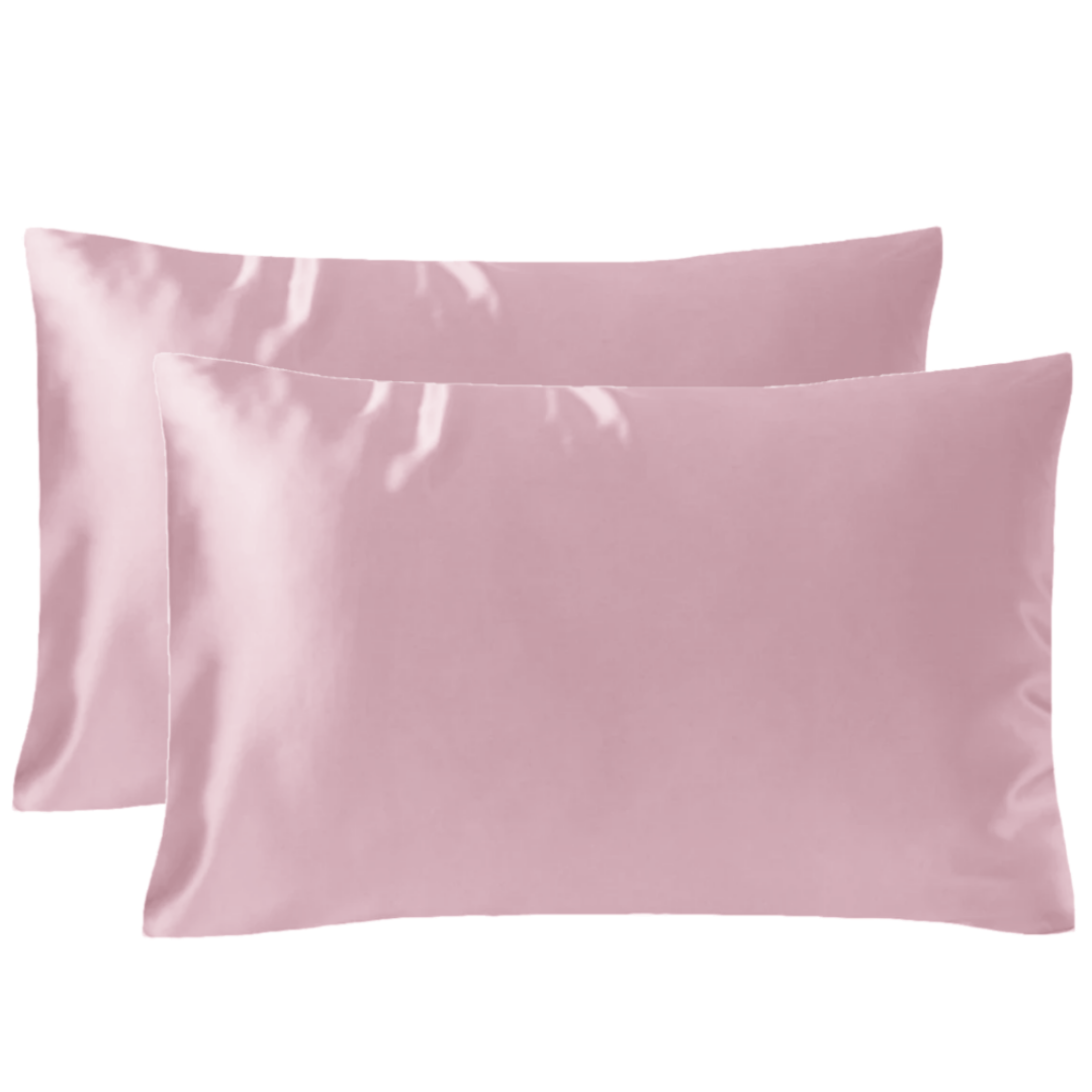 Pack de 2 taies d'oreiller en soie 22 mommes avec zipper