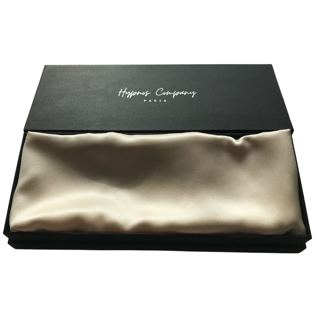 Pack of 2 19 momme silk pillowcases with zipper