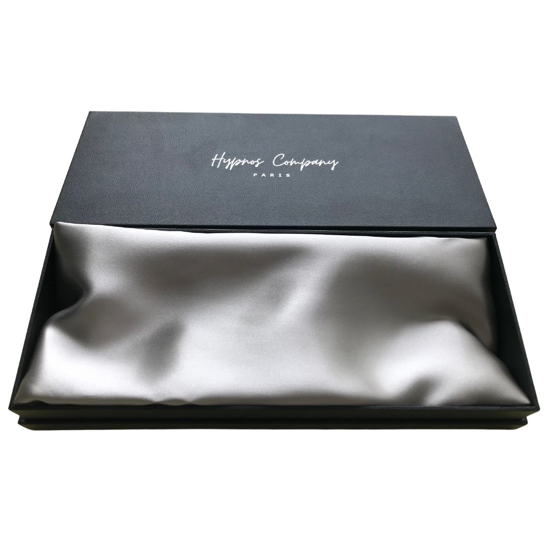 Pack of 2 19 momme silk pillowcases with zipper