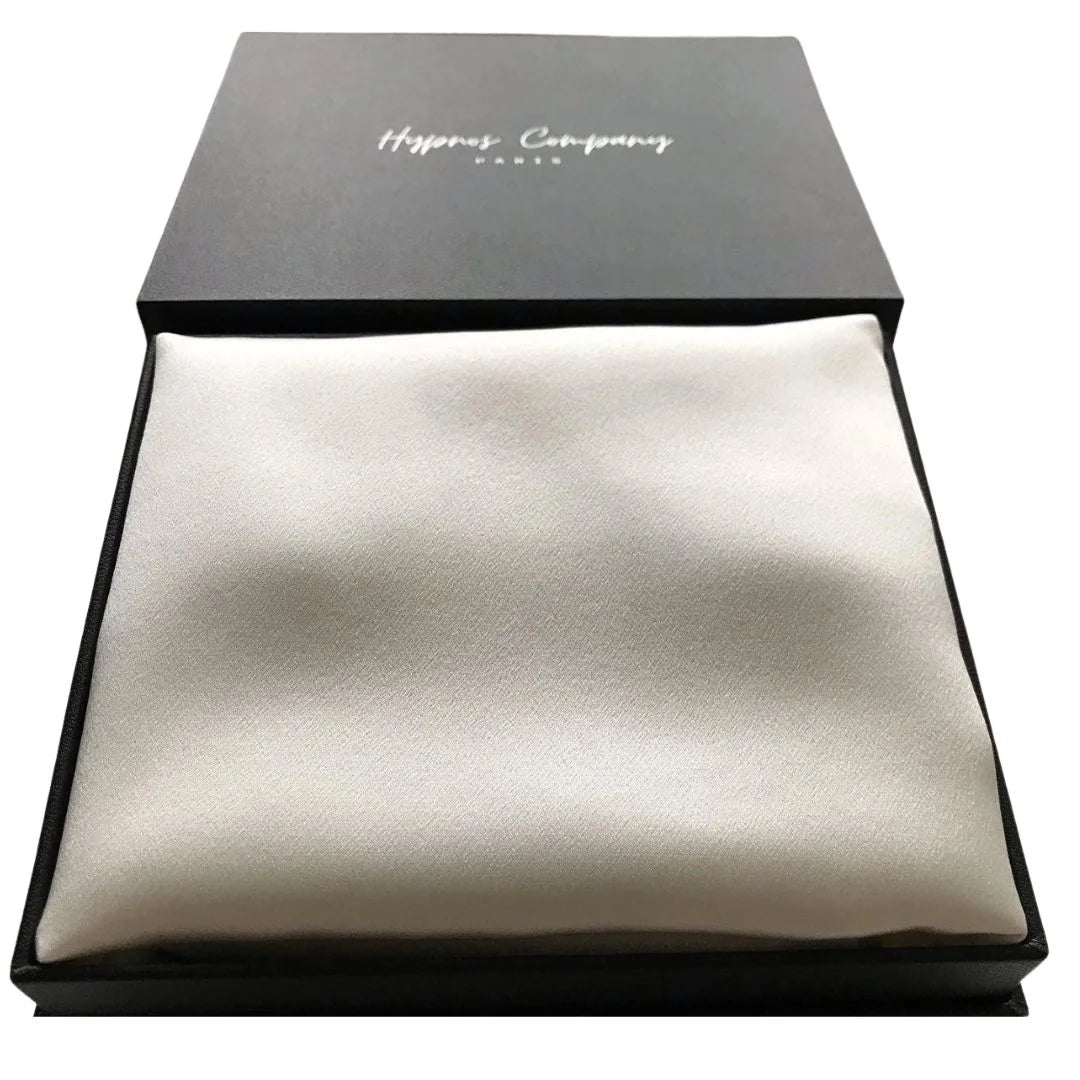 Silk pillowcase - 19 mommes with zipper