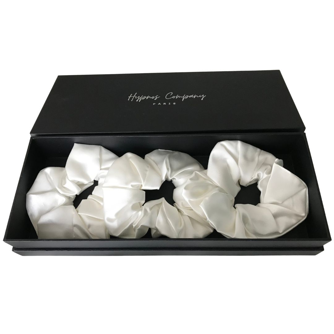 Pack de 3 chouchous en soie grand modèle - 19 mommes