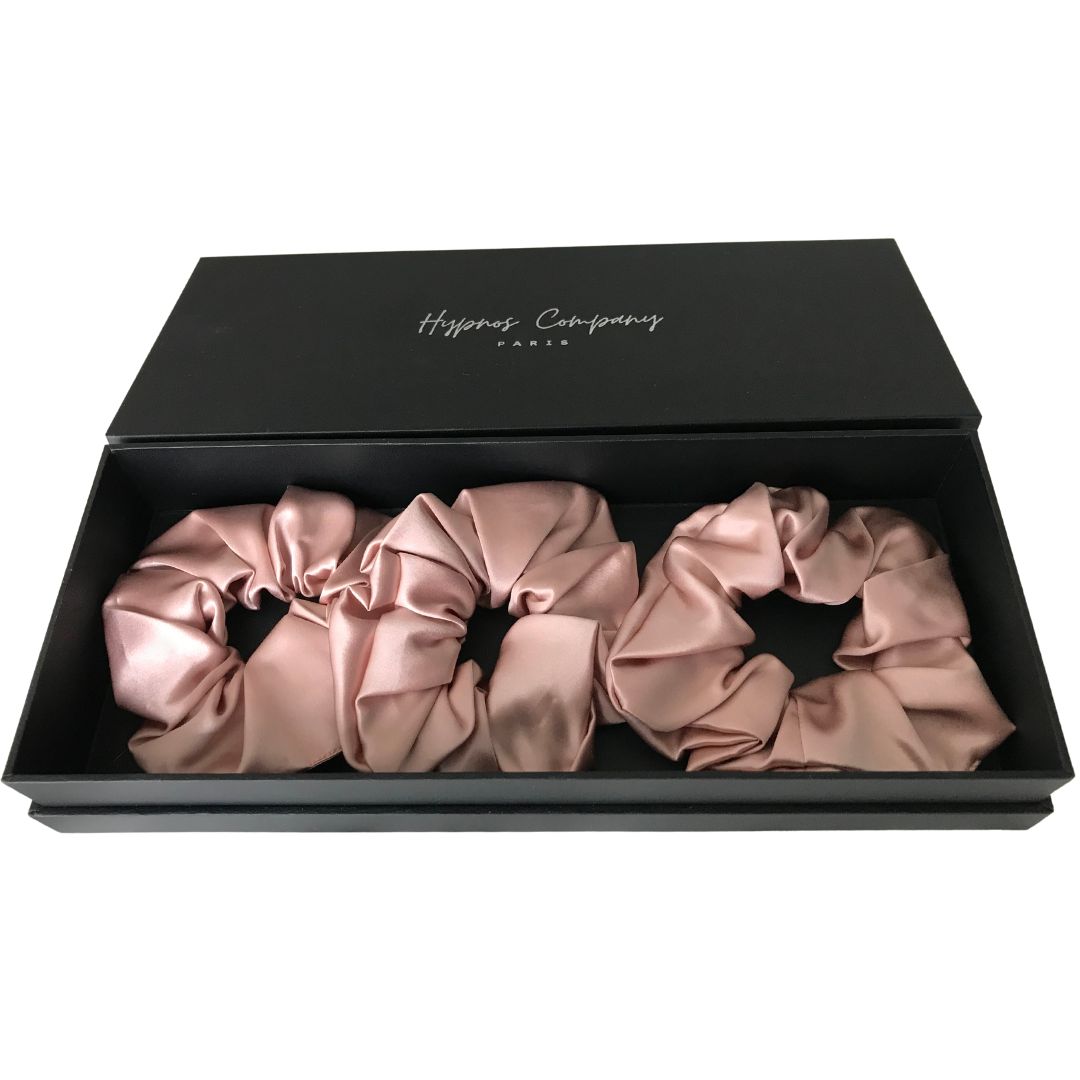 Pack de 3 chouchous en soie grand modèle - 19 mommes