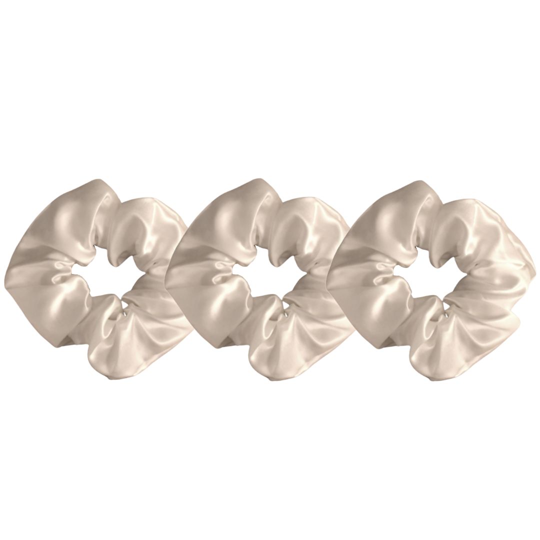 Pack de 3 chouchous en soie grand modèle - 19 mommes