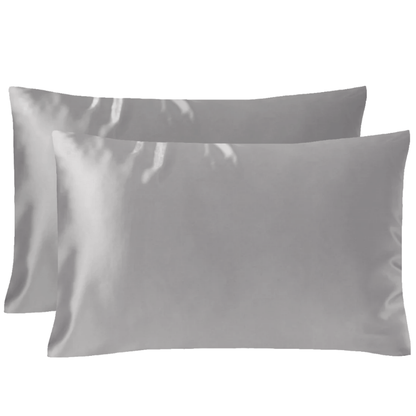 Pack de 2 taies d'oreiller en soie 22 mommes avec zipper