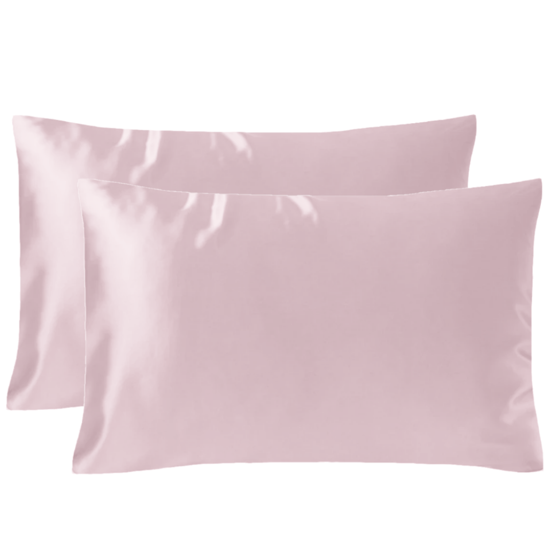 Pack de 2 taies d'oreiller en soie 22 mommes avec zipper