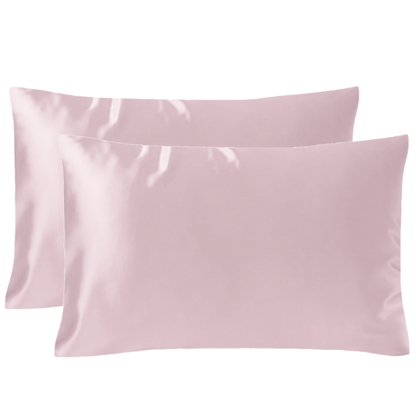 Pack de 2 taies d'oreiller en soie 22 mommes avec zipper
