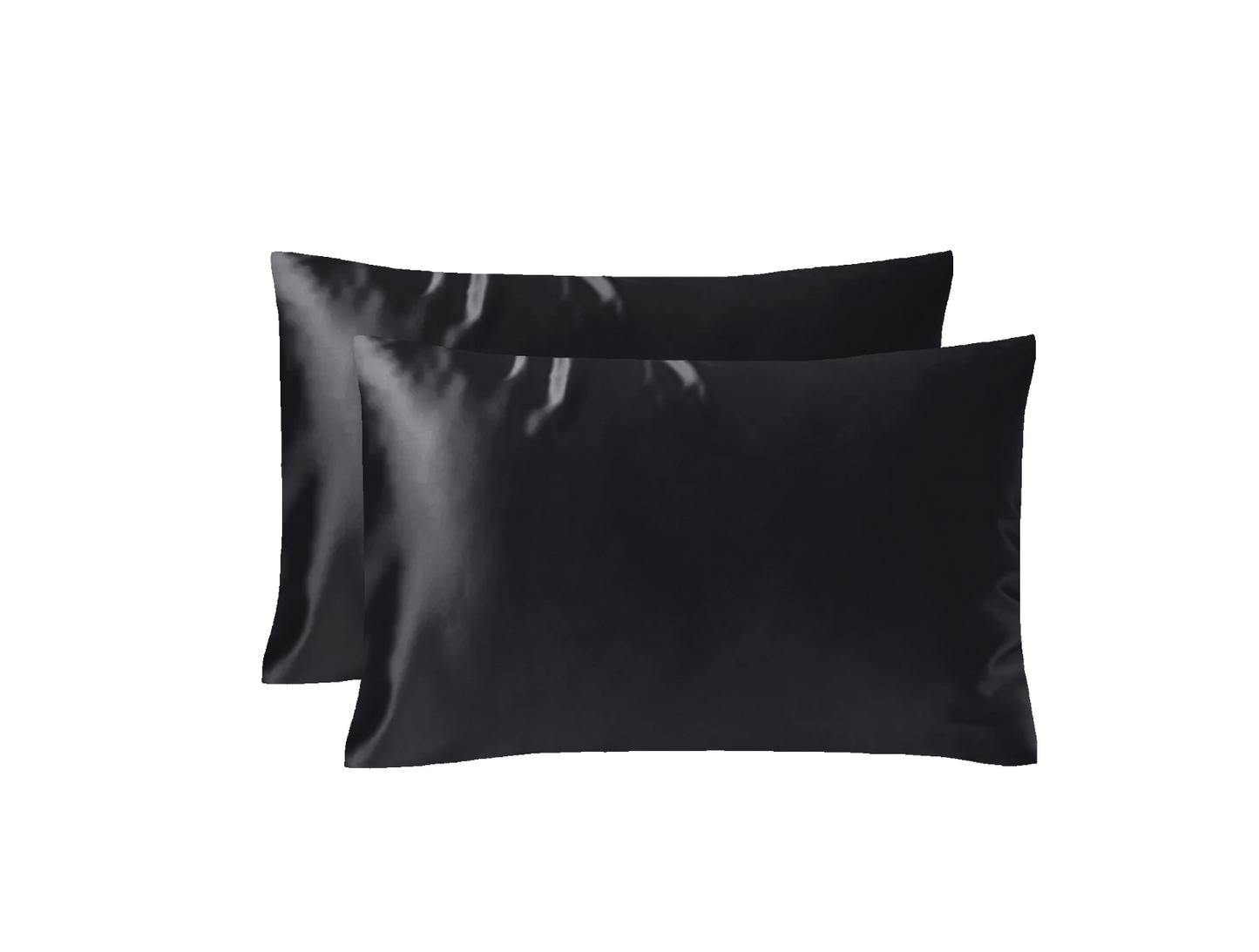 Pack of 2 19 momme silk pillowcases with zipper
